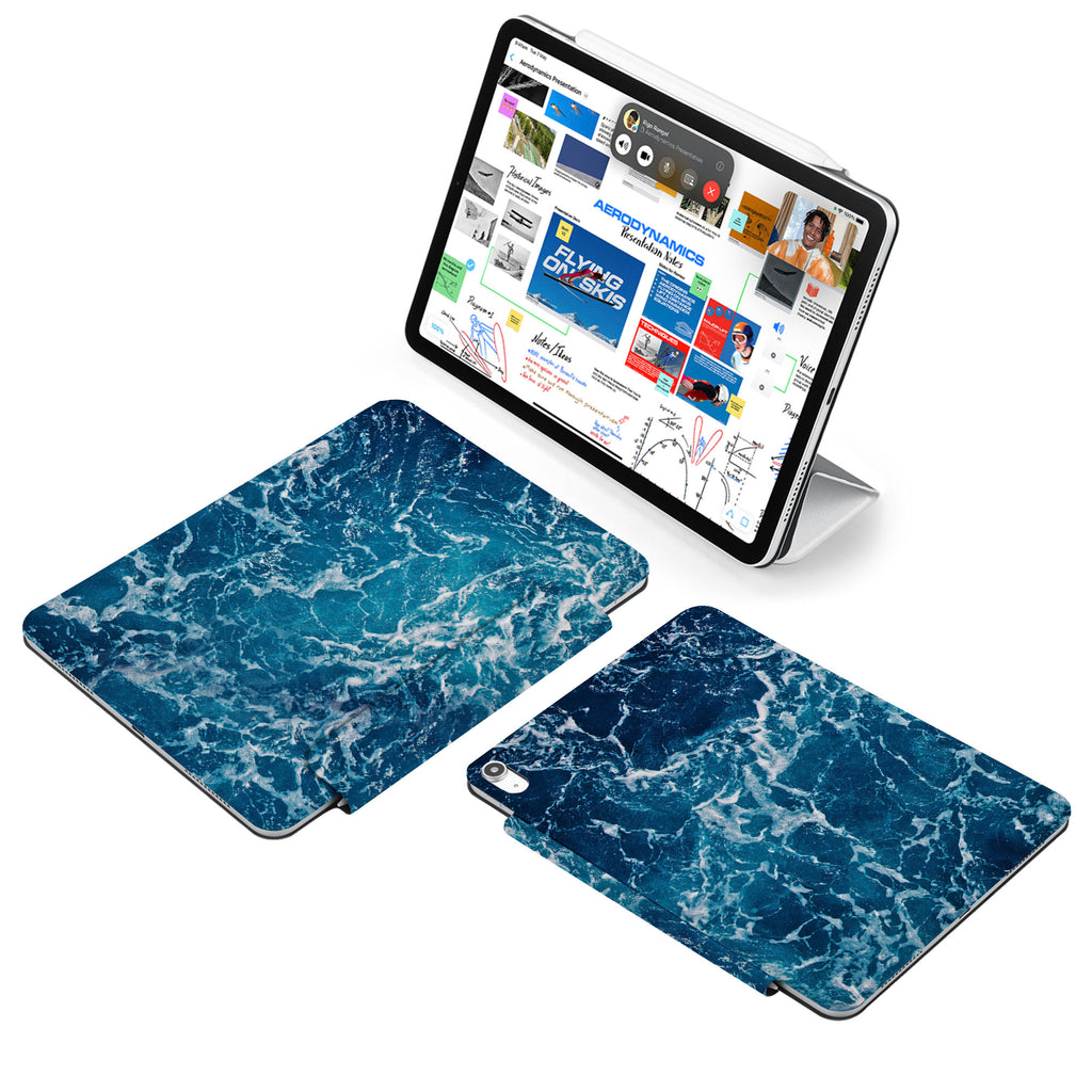 the VistaCase Personalized iPad Slim Fit Case with Ocean design,  Made to order, you can personalize it further by adding a monogram or your signature to the design, making it the perfect personalized gift.