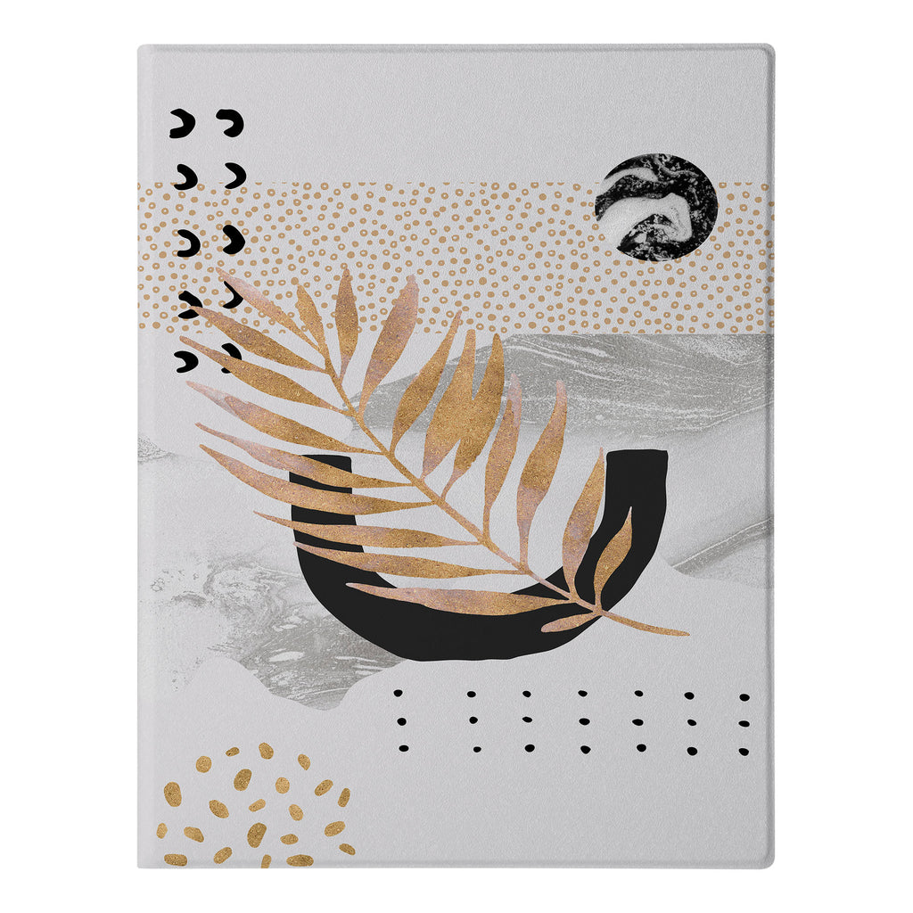 The Personalized VistaCase reMarkable Pen Holder Case is adorned with a vibrant and intricately detailed Marble Flower design