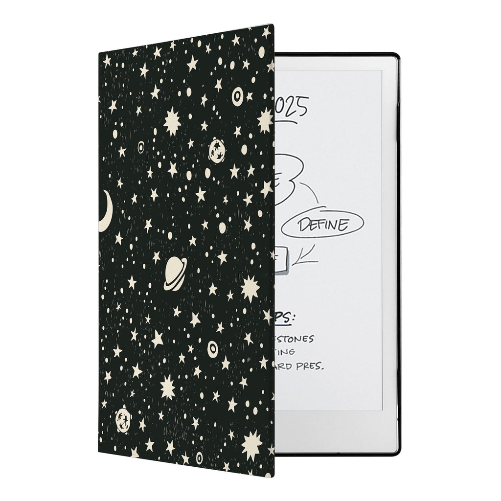 swap - The Personalized VistaCase reMarkable Pen Holder Case is adorned with a vibrant and intricately detailed Space design