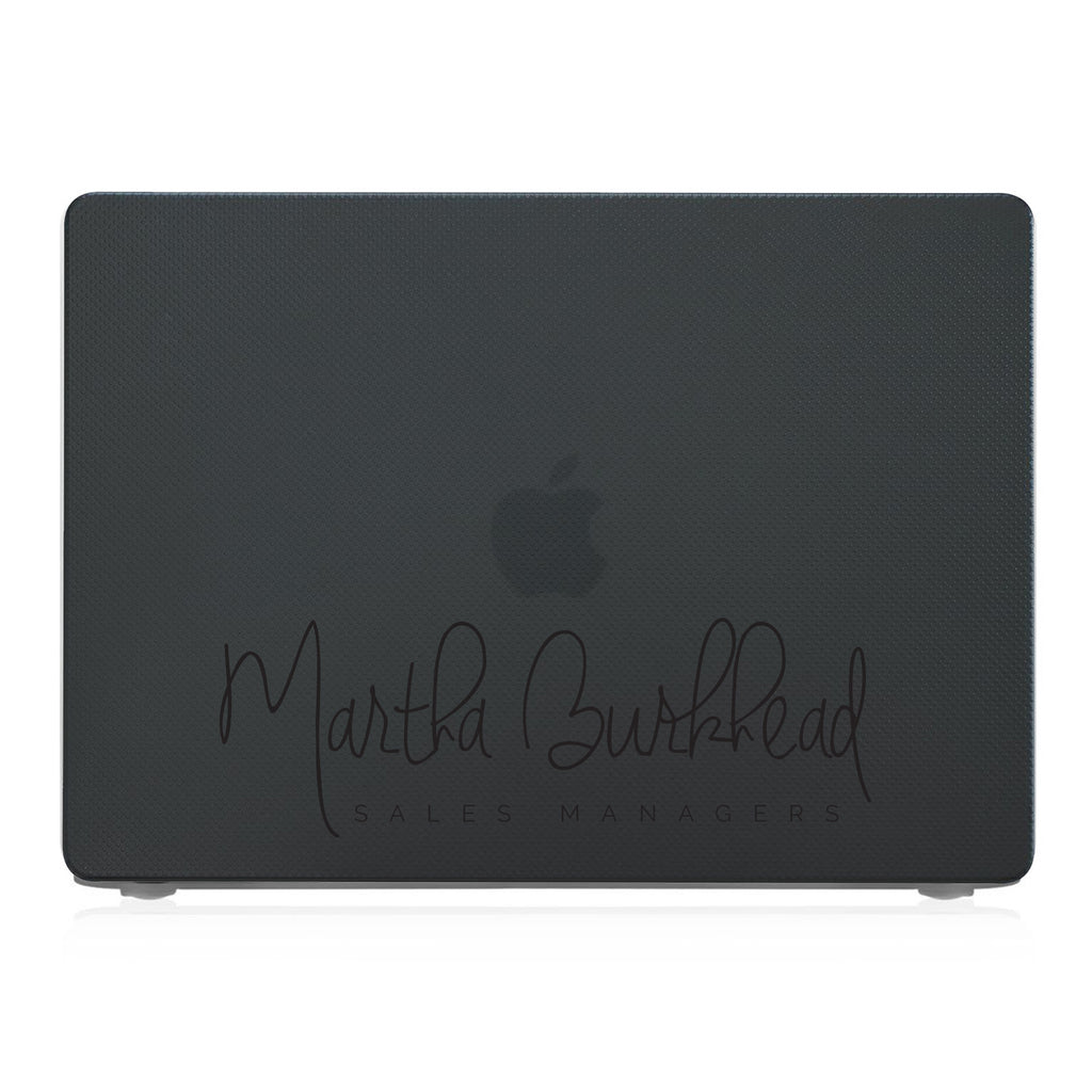 MacBook Case - Signature with Occupation 37
