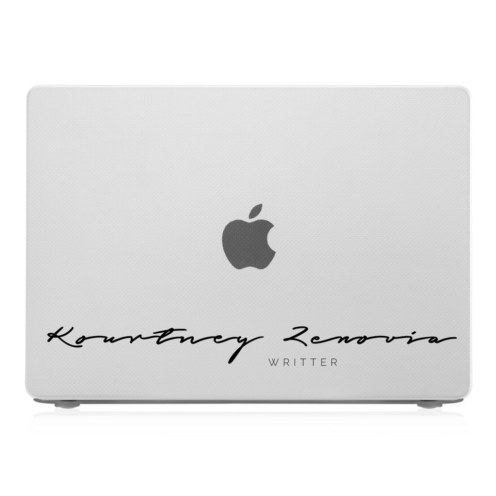 MacBook Case - Signature with Occupation 219