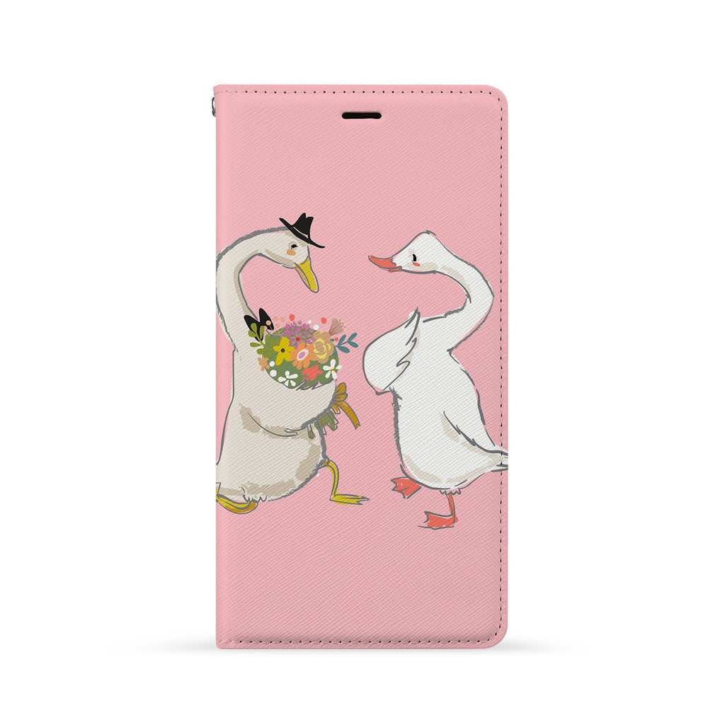 Front Side of Personalized iPhone Wallet Case with 4 design