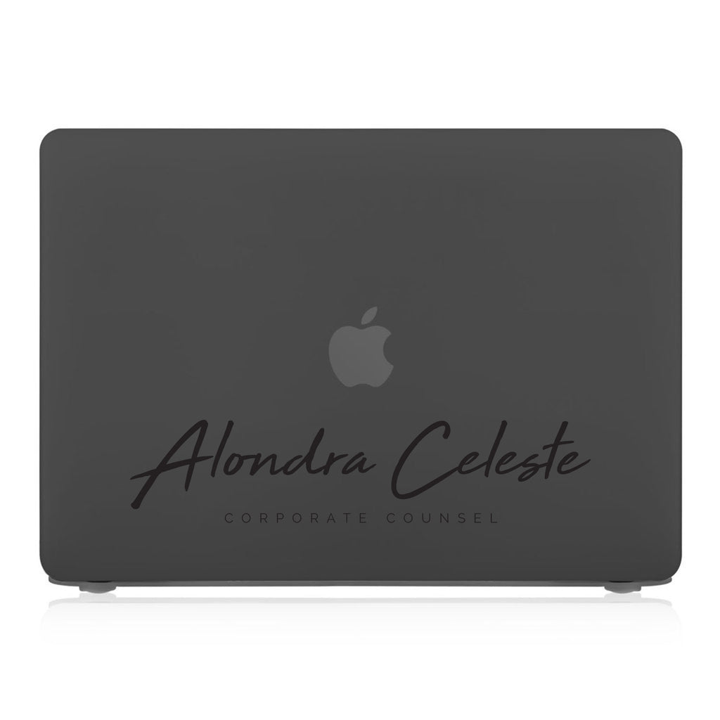 MacBook Case - Signature with Occupation 22