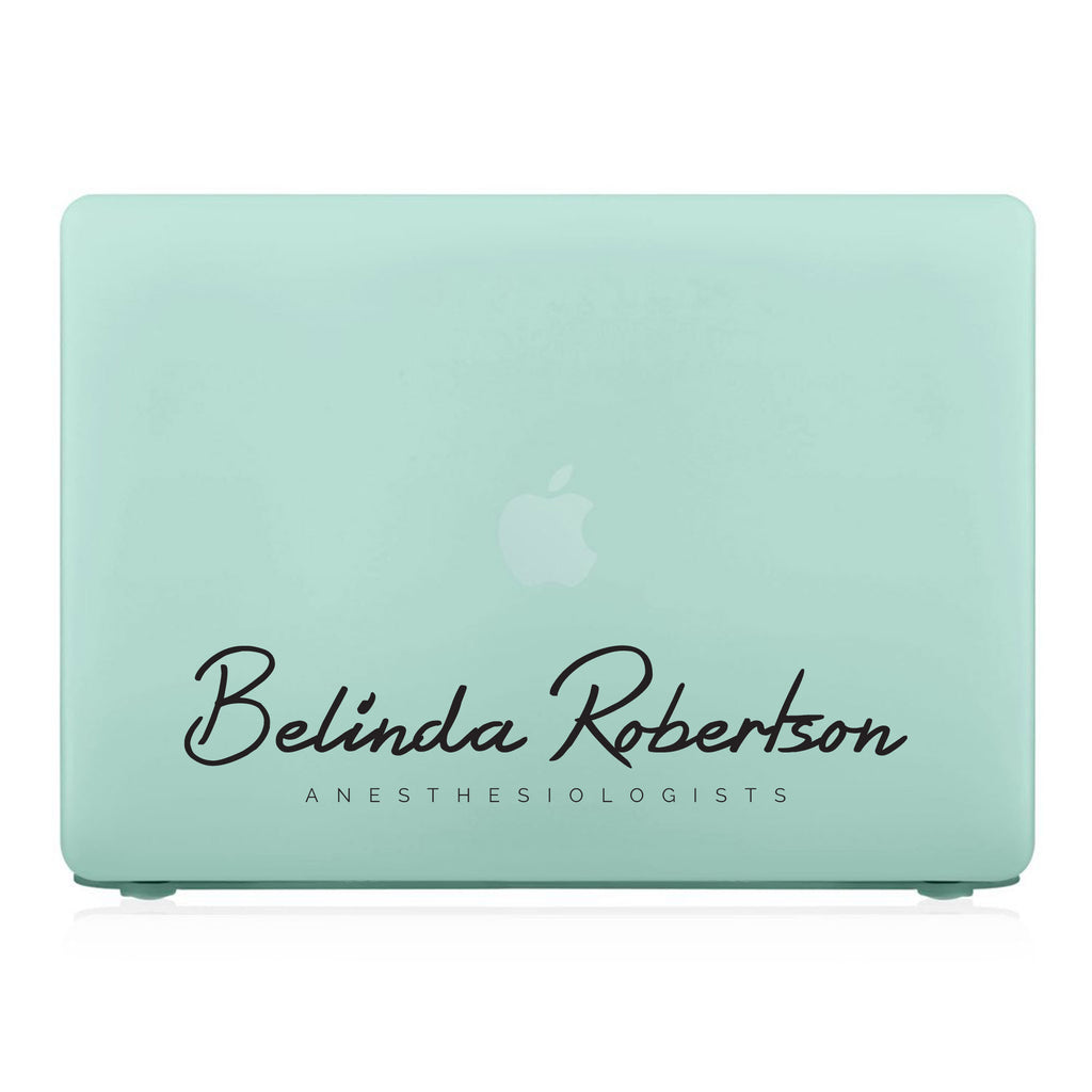 MacBook Case - Signature with Occupation 32
