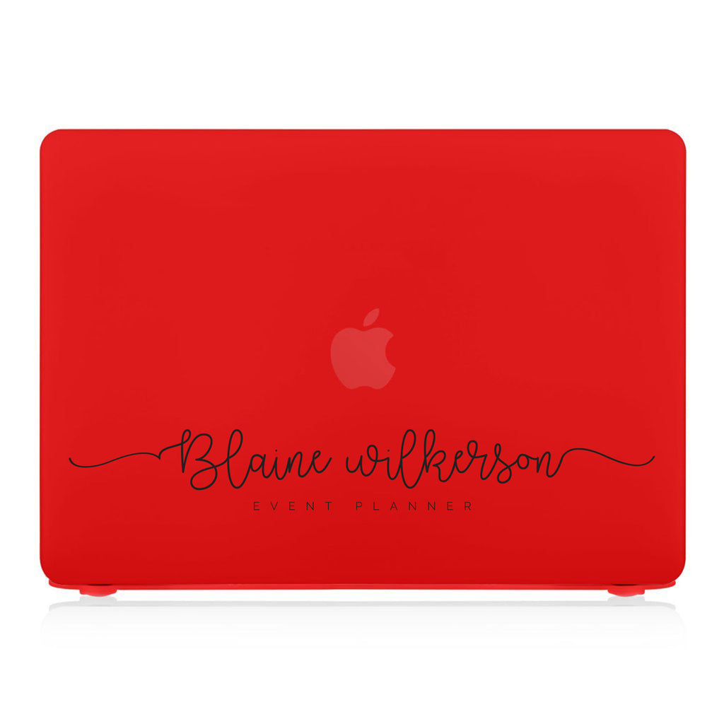 MacBook Case - Signature with Occupation 34