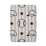 front view of personalized kindle paperwhite case with 05 design - swap