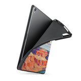 soft tpu back case with personalized iPad case with US Famous Attractions design