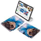  the VistaCase Personalized iPad Slim Fit Case with Dog design,  Made to order, you can personalize it further by adding a monogram or your signature to the design, making it the perfect personalized gift.