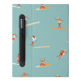 The Personalized VistaCase reMarkable Pen Holder Case with Summer design features a built-in Marker pen holder,