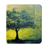 front view of personalized Kobo case with Tree Painting design