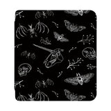 front view of personalized Kobo case with Animal Skeleton design