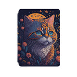 the front side of Personalized Microsoft Surface Pro and Go Case with Cute Cat design