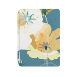 the front side of Personalized Microsoft Surface Pro and Go Case with Artistic Flower design