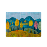 Add your name, company name, signature to this Front Personalized microsoft surface laptop Case Colorful Mountain design