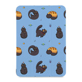 the front view of Personalized Samsung Galaxy Tab Case with Sushi Cats design