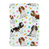 the front view of Personalized Samsung Galaxy Tab Case with Lovely Dog design