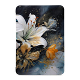 the front view of Personalized Samsung Galaxy Tab Case with Flower Painting design