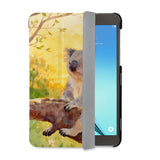 auto on off function of Personalized Samsung Galaxy Tab Case with Australia Wild Animal design - swap