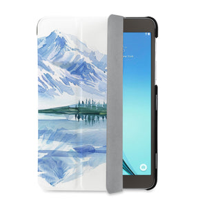 auto on off function of Personalized Samsung Galaxy Tab Case with Watercolor View design - swap