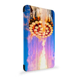 the side view of Personalized Samsung Galaxy Tab Case with Elon Musk SpaceX design