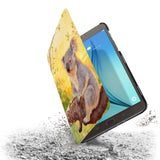 the drop protection feature of Personalized Samsung Galaxy Tab Case with Australia Wild Animal design