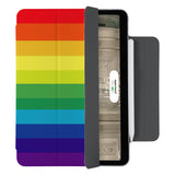 Elevate your iPad experience with the VistaCase Personalized iPad Slim Fit Case. Featuring an exquisitely detailed Rainbow design