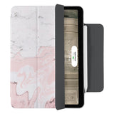 Elevate your iPad experience with the VistaCase Personalized iPad Slim Fit Case. Featuring an exquisitely detailed Pink Marble design