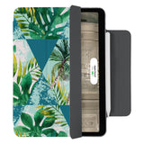 Elevate your iPad experience with the VistaCase Personalized iPad Slim Fit Case. Featuring an exquisitely detailed Tropical Leaves design