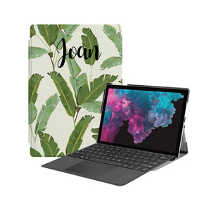 Microsoft Surface Case - Green Leaves