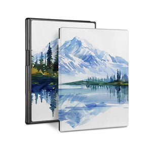 Vista Case reMarkable Folio case with Watercolor View Design perfect fit for easy and comfortable use. Durable & solid frame protecting the reMarkable 2 from drop and bump.