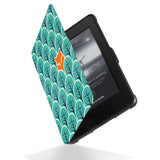 Reinforced rubber bumpers on the corners to protect your Kindle Paperwhite with Fox Fun design