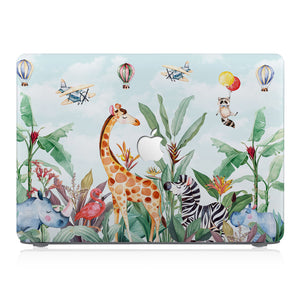 This lightweight, slim hardshell with Rainforest Animals design is easy to install and fits closely to protect against scratches