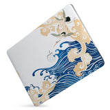 Protect your macbook  with the #1 best-selling hardshell case with Japanese Pattern design