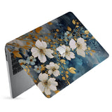 hardshell case with Flower Art design has matte finish resists scratches