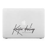 MacBook Case - Signature with Occupation 01